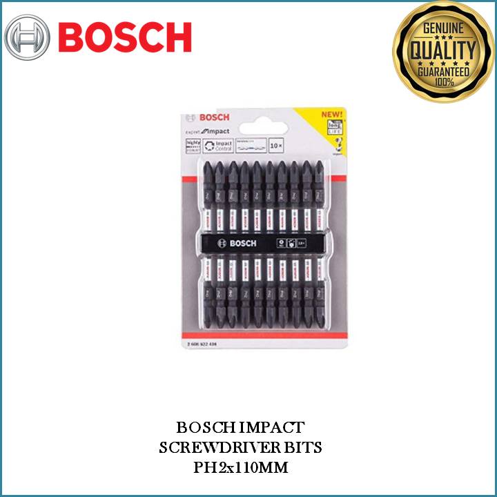 BOSCH IMPACT SCREWDRIVER BITS PH2x110MM (1PC) Shopee Malaysia