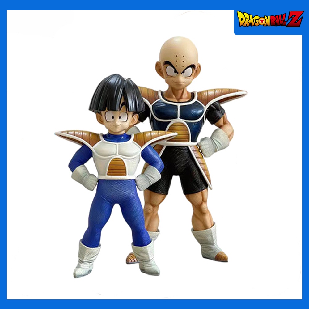 Dragon Ball Z Kuririn Gohan Anime Figure Saiyan Battle Clothes Kuririn ...