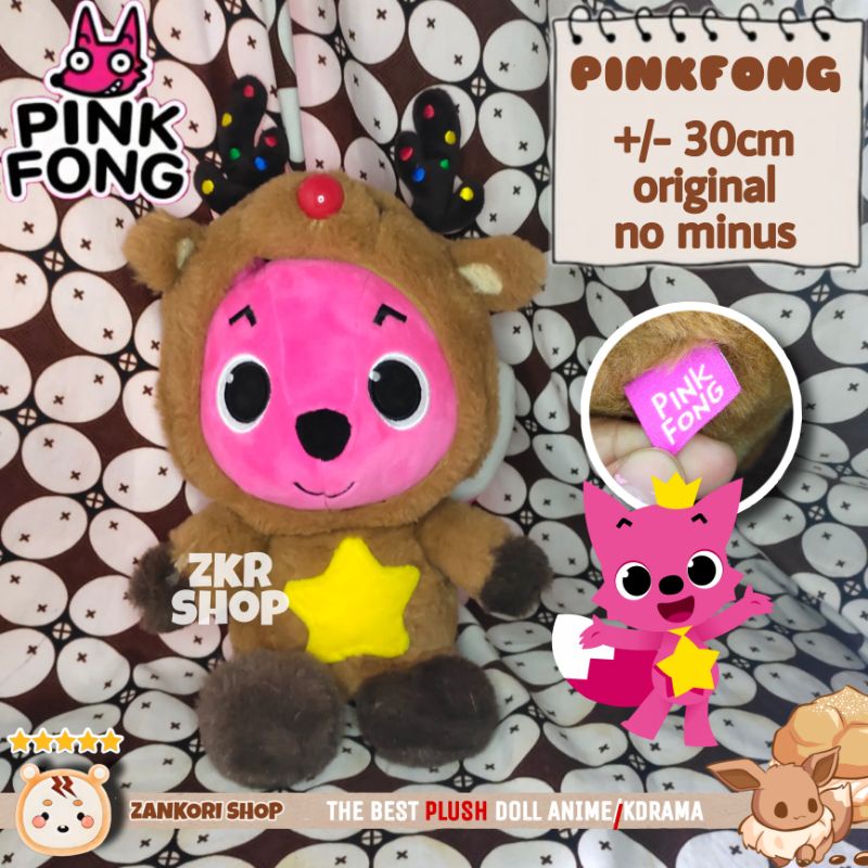 Baby Shark Doll ORIGINAL PINK FONG/PINKFONG (Mommy Shark, Daddy Shark