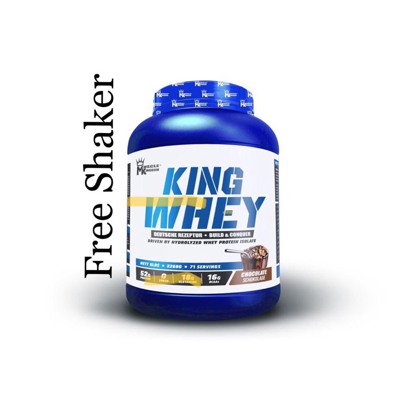 King Whey 2.2kg (free shaker) Shopee Malaysia