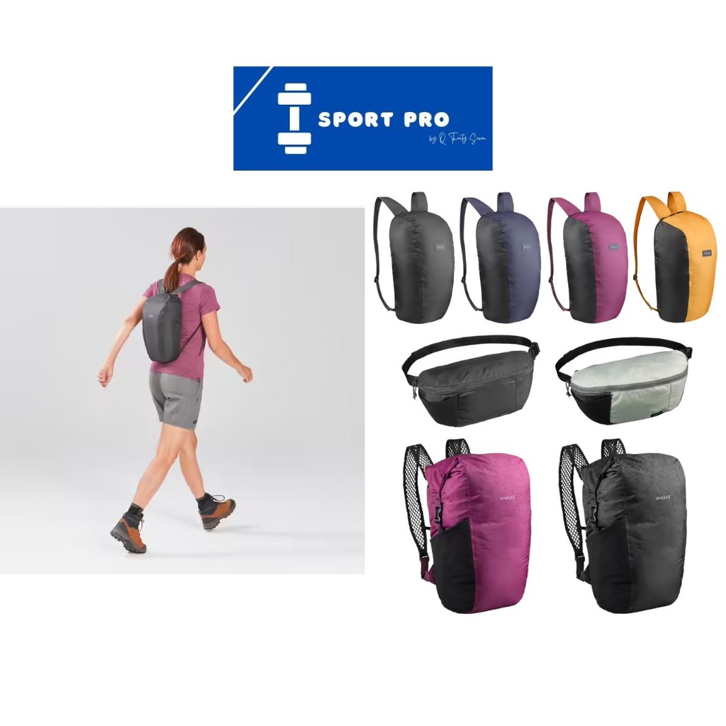 Decathlon Backpack Sling Bag Belt Bag Compact Travel Bag Waterproof Bag Forclaz Shopee Malaysia