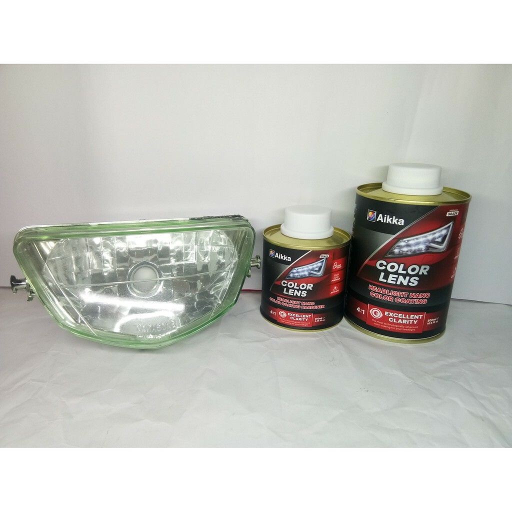 AIKKA CL4 COLOR LENS HEADLIGHT NANO COLOR COATING 41 GREEN (AKCL4