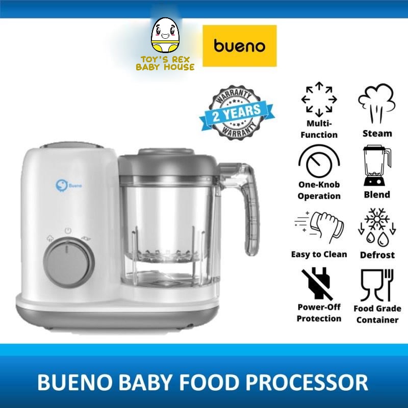 Bueno 4 in 1 Baby Food Processor Maker Mixer Blender (NIGHT BLUE) Shopee Malaysia