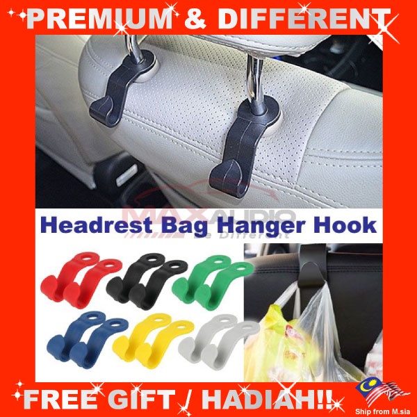 Headrest bag hanger best sale