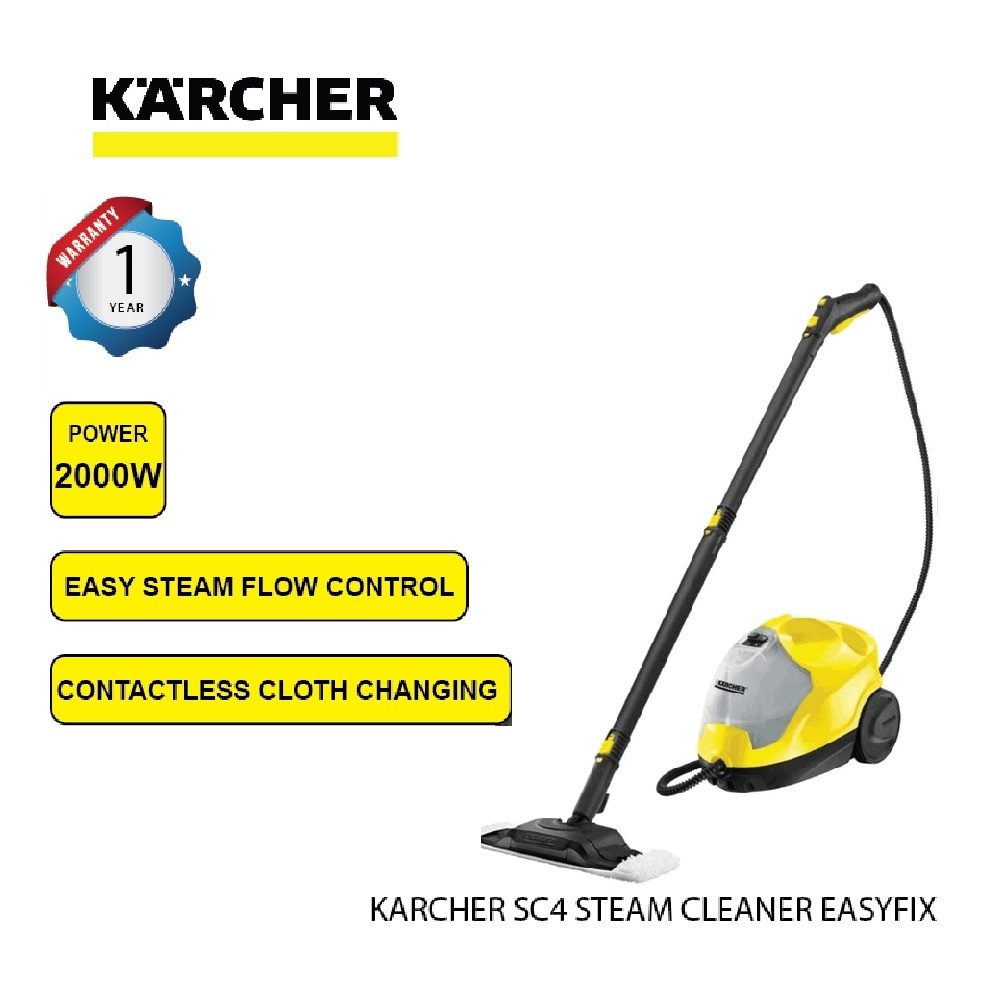 Karcher SC4 Steam Cleaner EasyFix (2000W/3.5 Bar) Shopee Malaysia