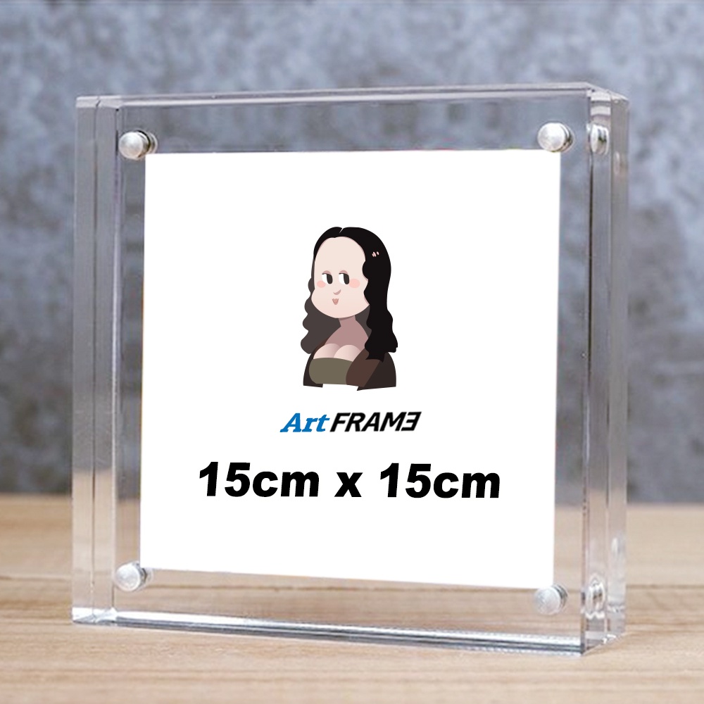 60×80cm Porcelain Acrylic Frame – Nepal Crystal Clear Acrylic