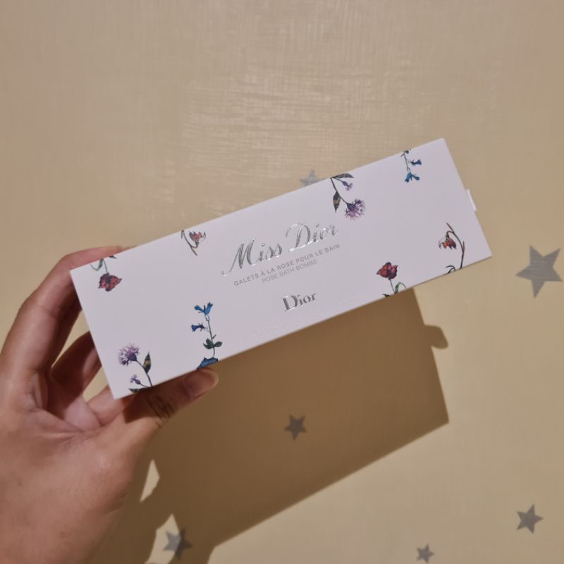 Ori] Miss Dior Rose Bath Bombs Millefiori Limited Edition 15g x