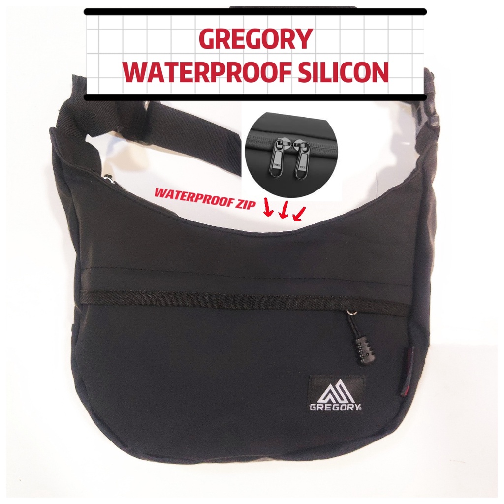 T) High Quality Waterproof MIX BRAND Silicon Material Gregory Duckdude Pancoat Sling Bag Crossbody Bag shoulder bag
