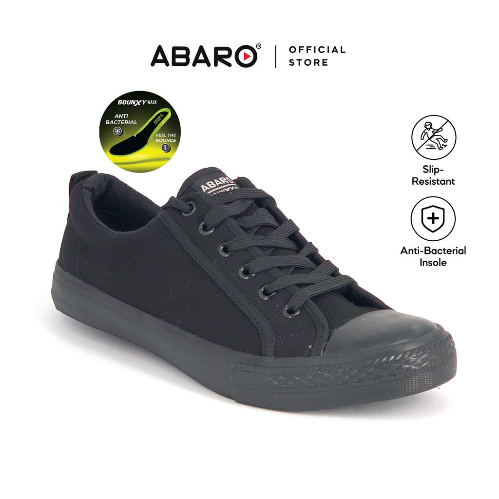 Abaro Unisex Slip Resistant B7601 Comfy Anti Bacterial Sneaker School