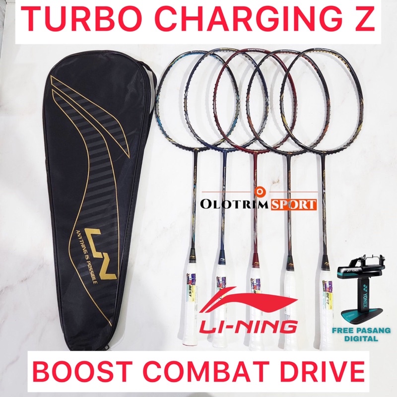 Badminton Lining TC Turbo Charging Z Series Racket (Boost Combat Drive