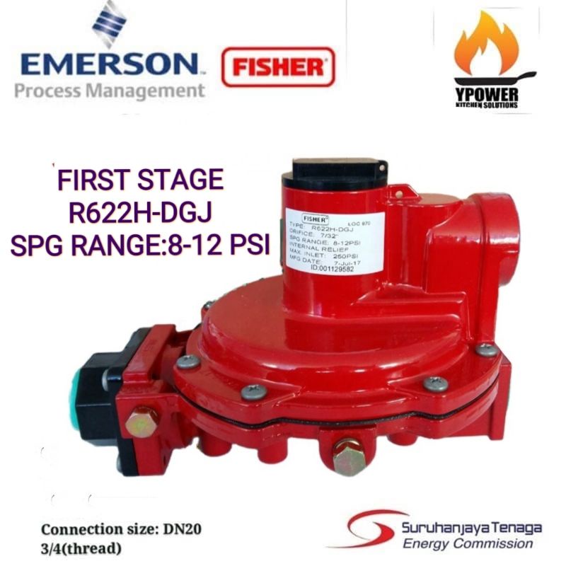FISHER GAS REGULATOR/R622E/R632/R622H | Shopee Malaysia