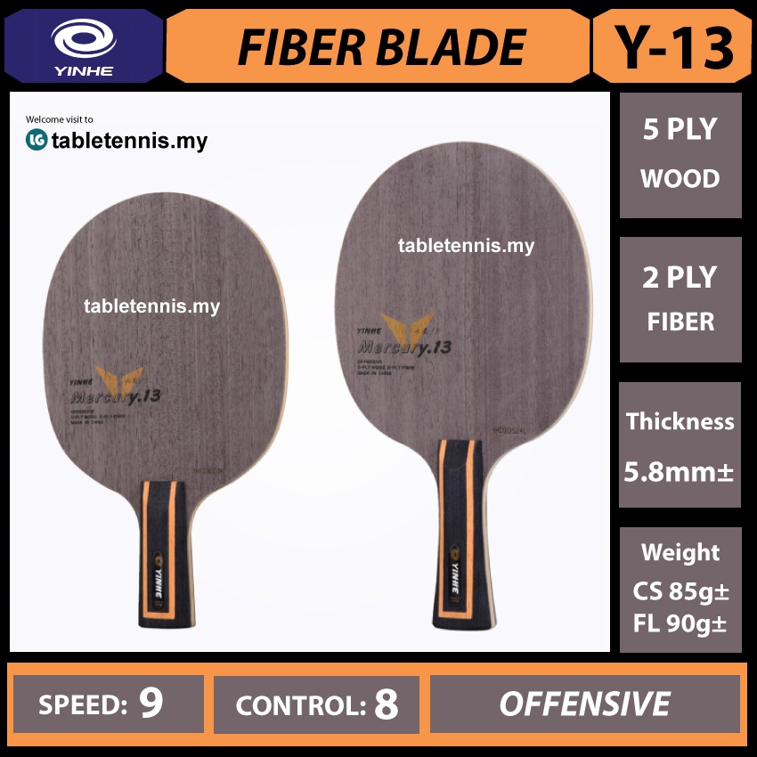Yinhe Mercury Y13 Carbon Composite Table Tennis Blade Racket Paddle ...