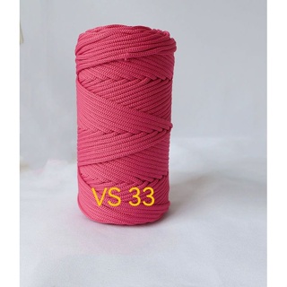 Benang PP Spring Size 4mm Benang Kait Yarn 圆股纱线 300g Ready