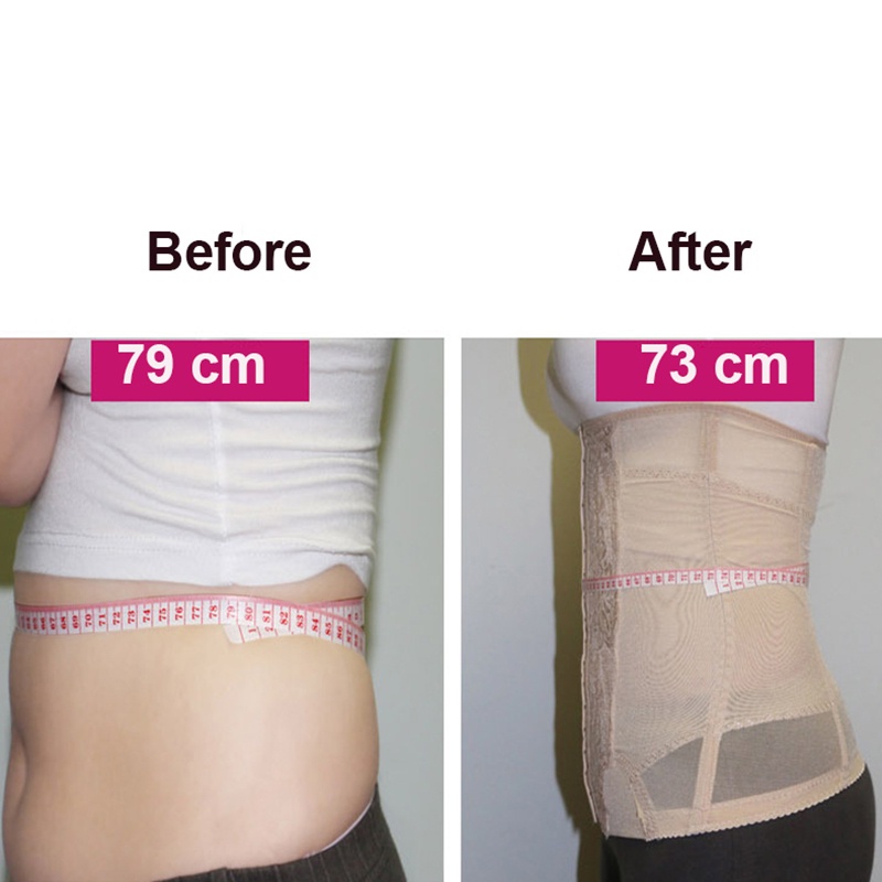 XS Girdle Body Shaper For Women Breathable Waist Trainer Corset With Hook  Long Boned Slimming Tummy-Trimmer Shape Gerdel Belt Woman black XS