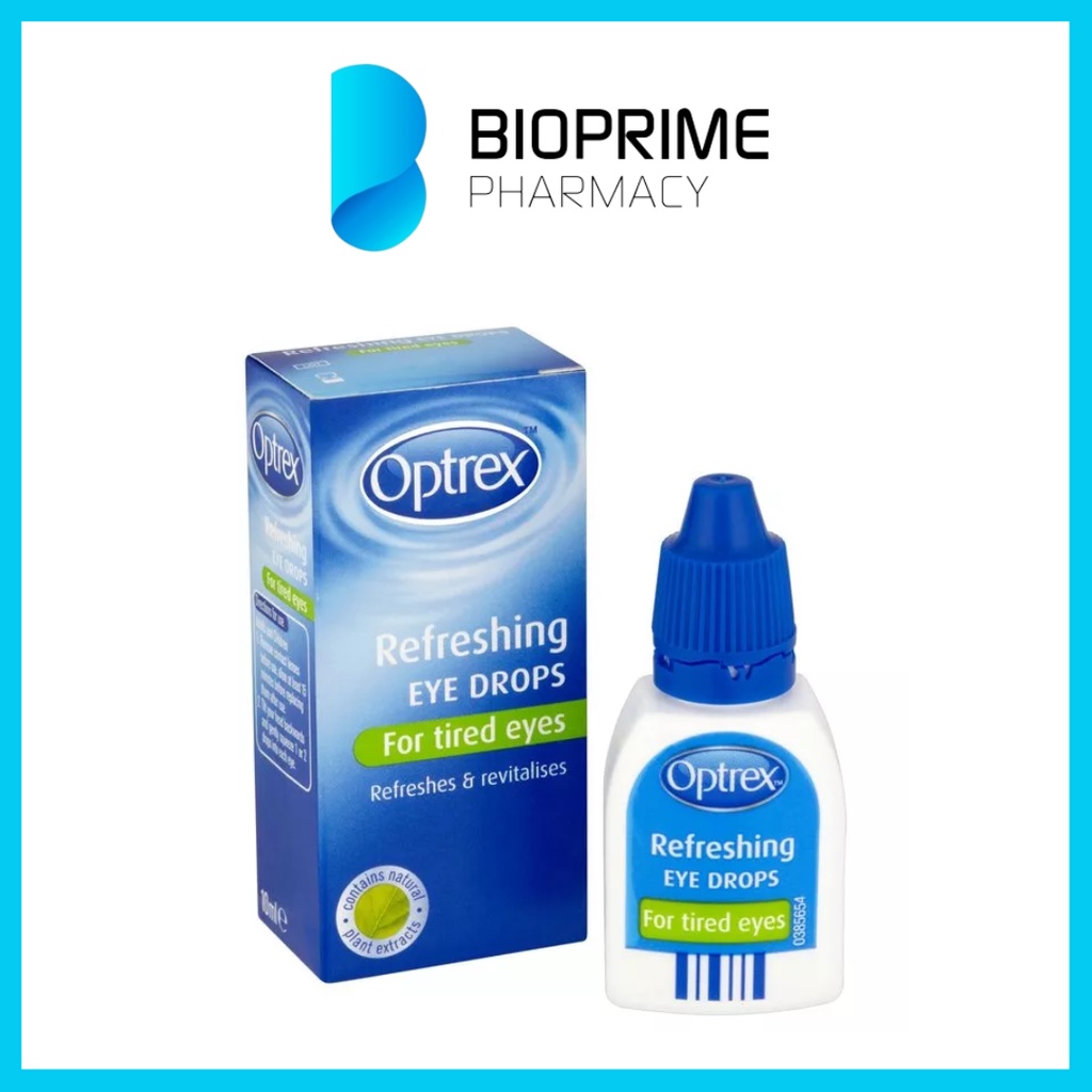 Optrex Refreshing Eye Drops 10ml (Tired Eyes) | Shopee Malaysia