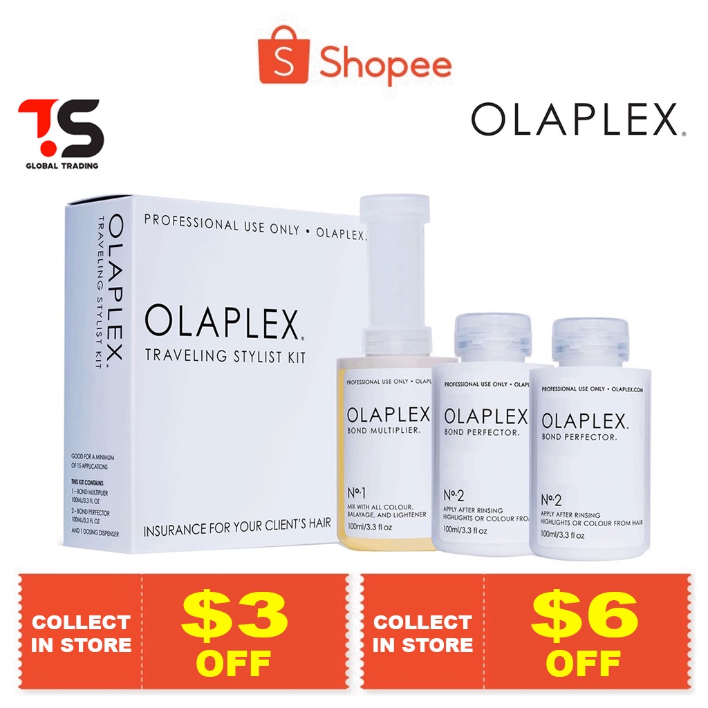 Limited Offer! 100 Authentic !!! OLAPLEX Traveling Stylist Full Kit