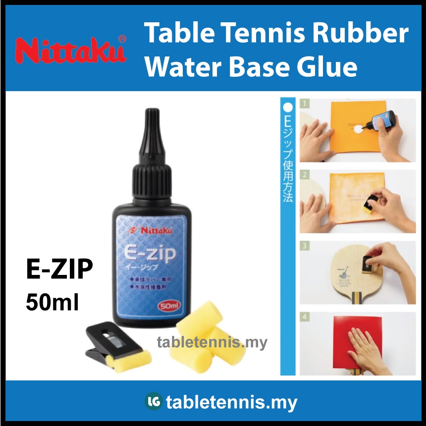 NITTAKU Glue Ezip Ezip Table Tennis Ping Pong Water Base Glue Water