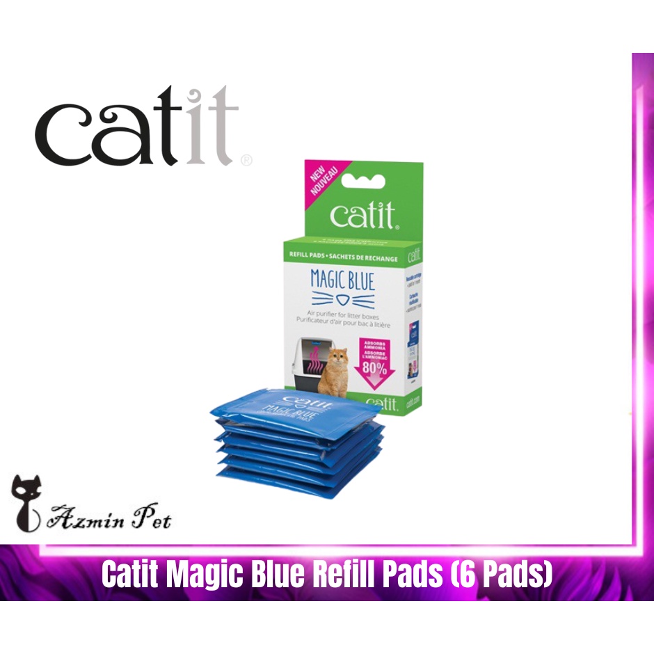 Catit magic blue refill pads best sale