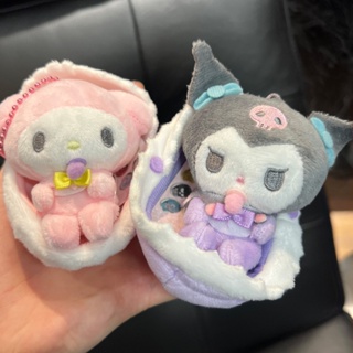 Kawaii Cartoon My Melody Kuromi Cinnamoroll Kt Purin Cat Peluche