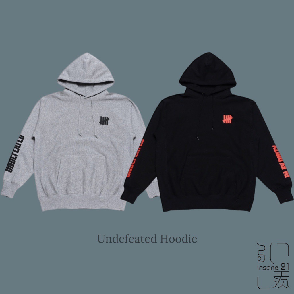 Undefeated logo outlet hoodie