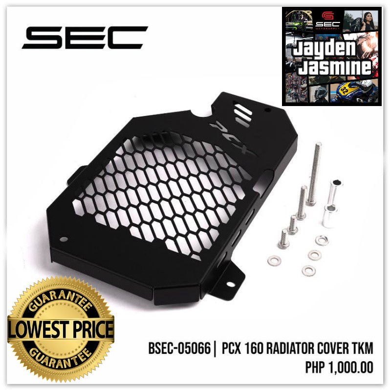 Pcx 160 radiator cover (sec brand) | Shopee Malaysia