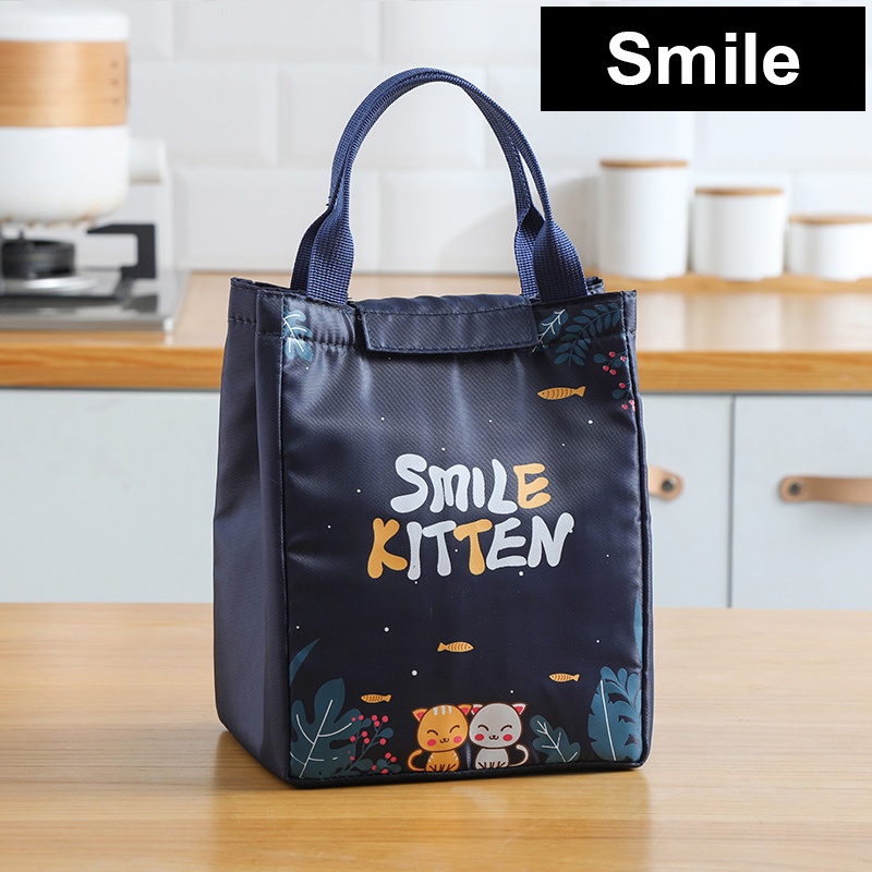 Portable Insulated Thermal WaterProof Snack Lunch Food Box Picnic ...
