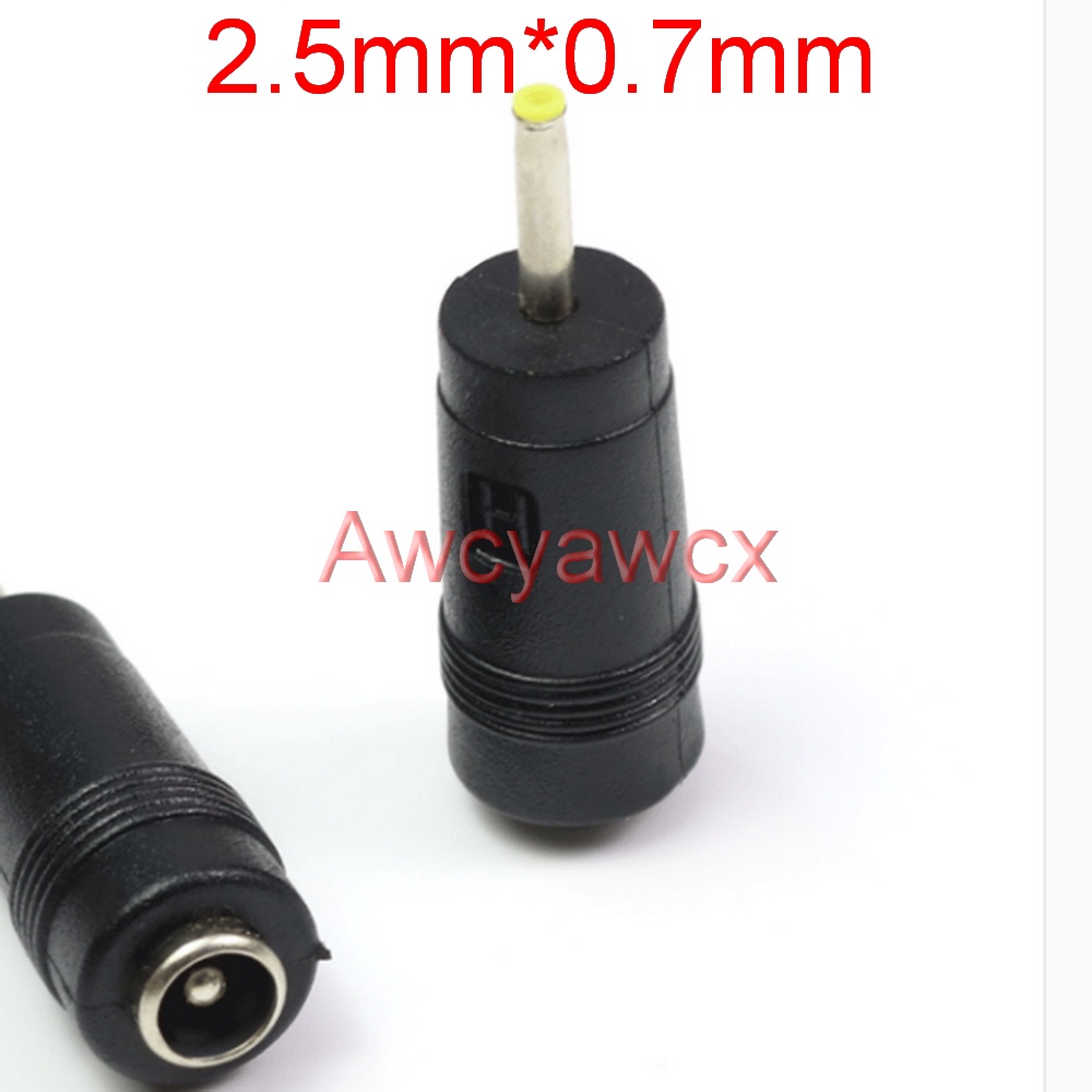 10x DC Power Jack 5.5mm X 2.5mm Male Plug Adapter Connector – With Metal Handle