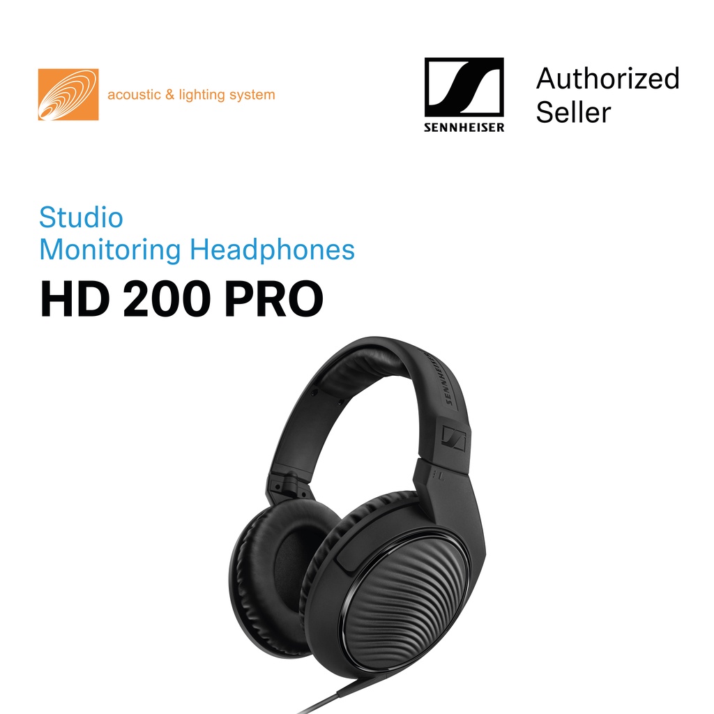 Sennheiser Studio Headphones HD 200 Pro Shopee Malaysia