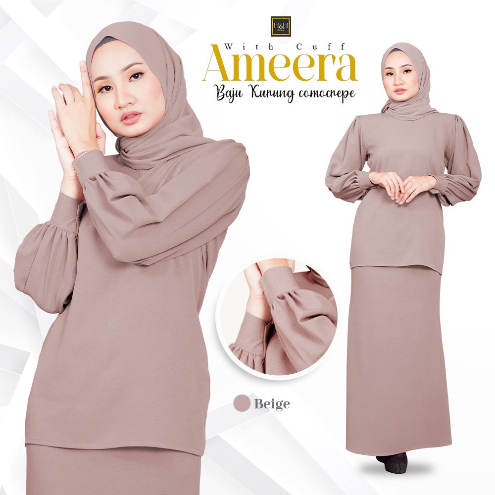 *New Arrival* Designed Ameera Baju Kurung Moden by H&H Exclusive - V1 ...