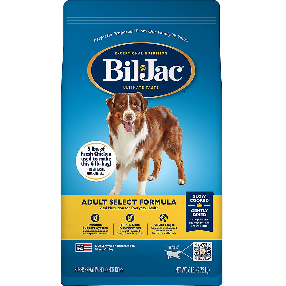 BIL JAC Adult Select Formula with nutrition for everyday health 15LB (6
