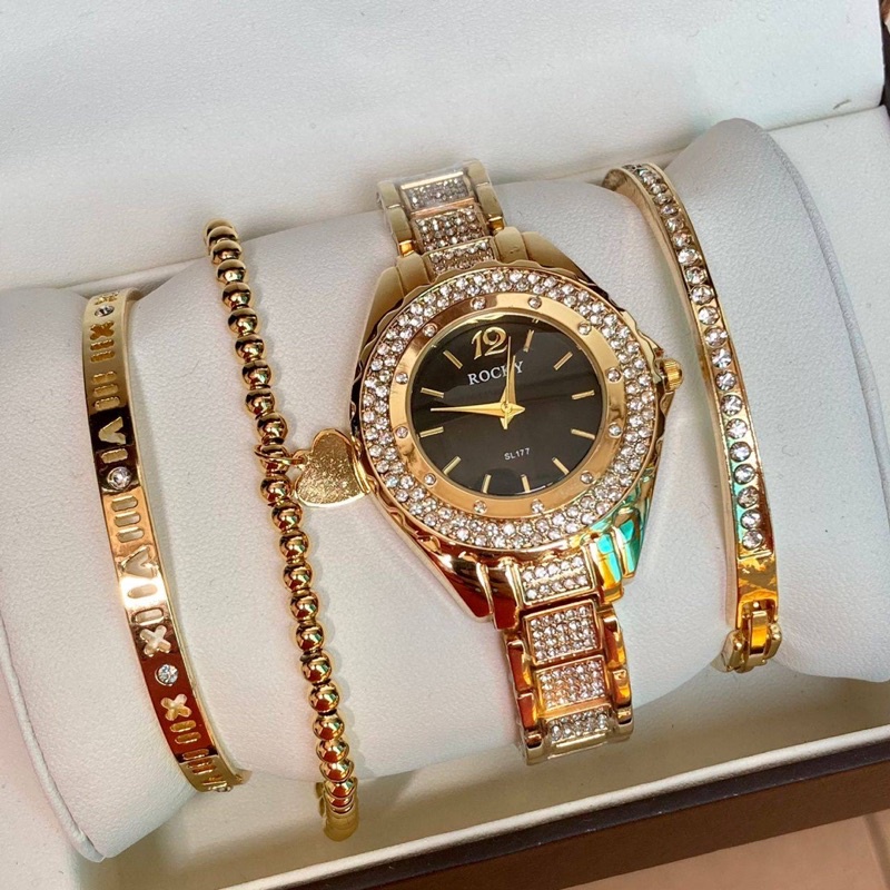 Rocky Watch Full Set 4 in 1 With Box | Shopee Malaysia