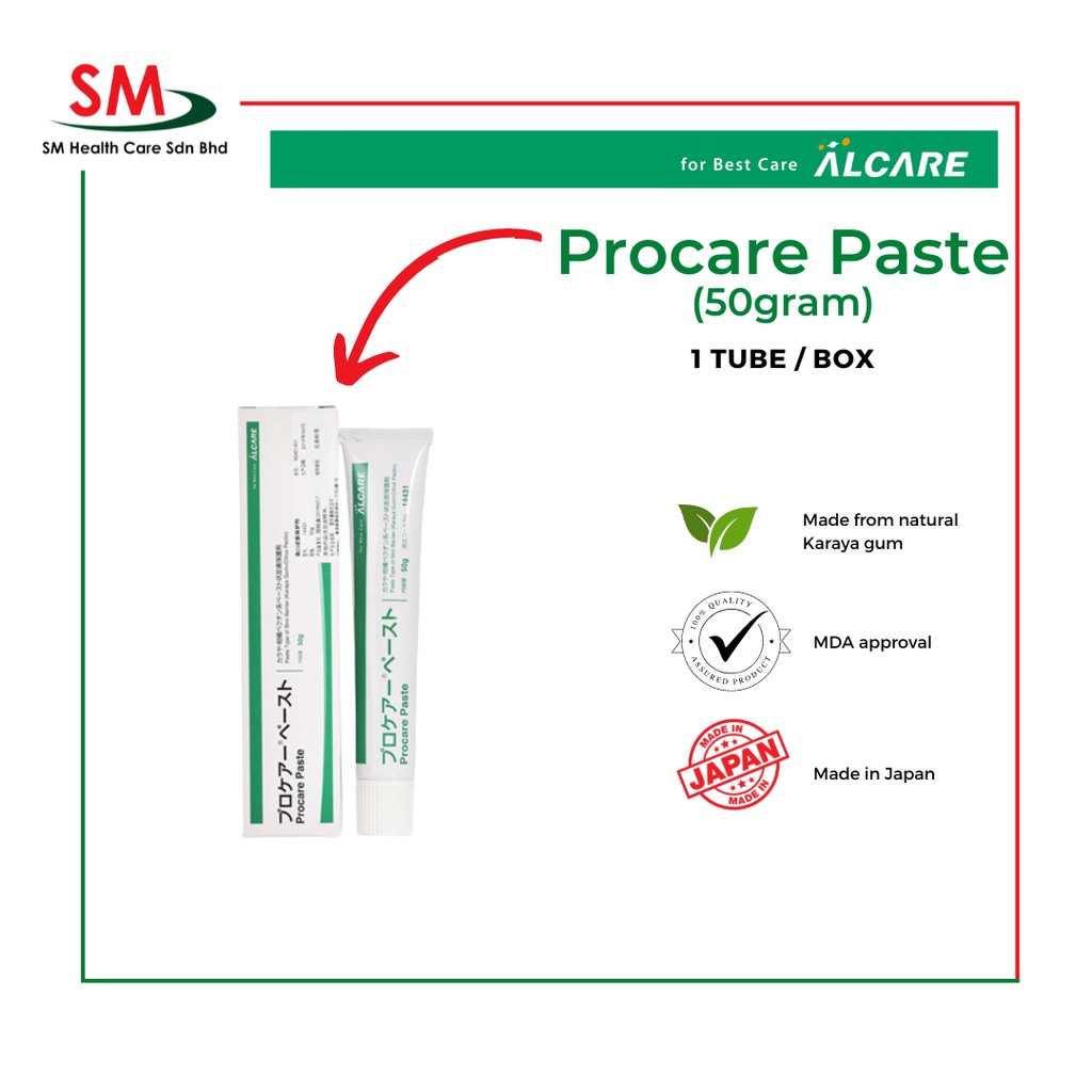 ALCARE PROCARE PASTE STOMA CARE (1 TUBE 50g) Shopee Malaysia