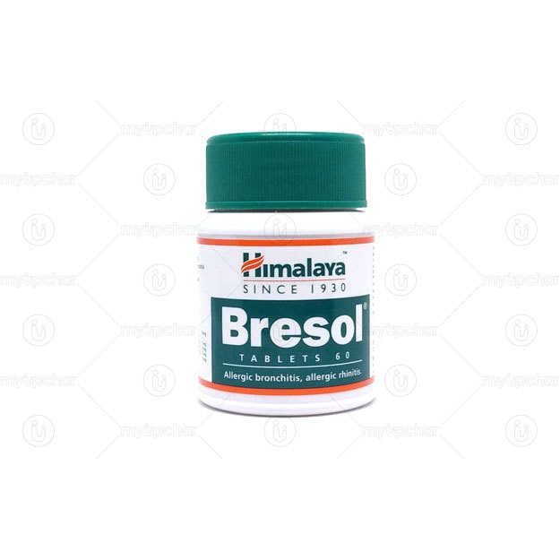 HIMALAYA Bresol Tablets 60'S (Allergic bronchitis, Allergic rhinitis