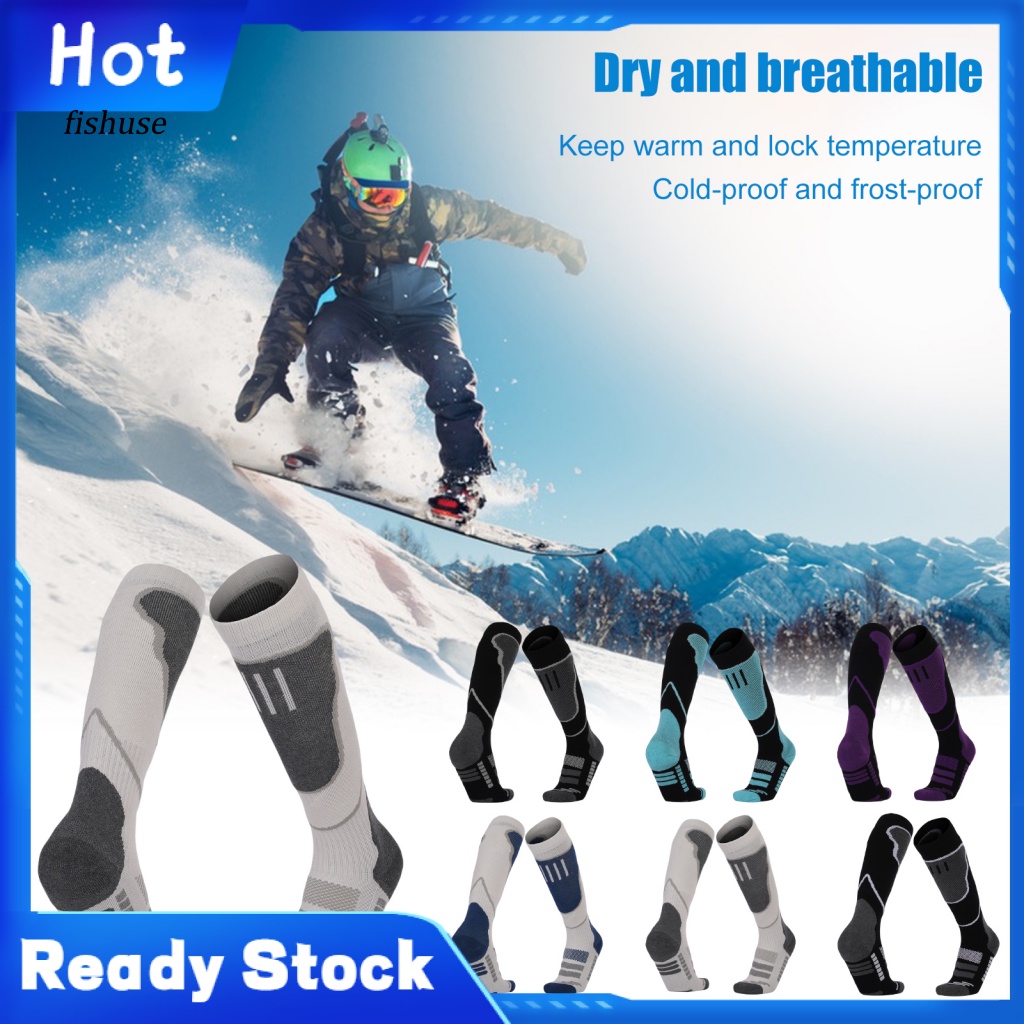 KDFH 1 Pair Knee High Climbing Socks for Winter Sports Winter