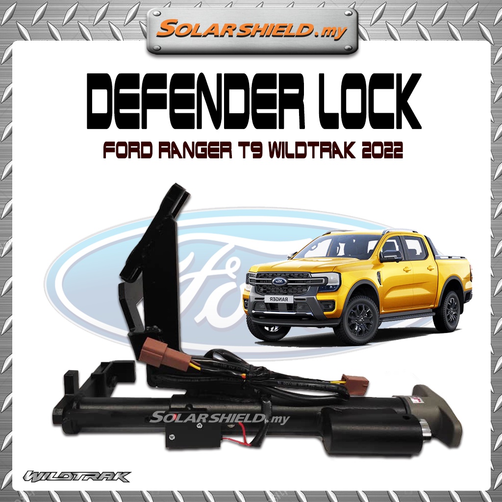 Ford Ranger T9 Wildtrack 2022/Raptor 2022 Defender Pedal Double Lock ...