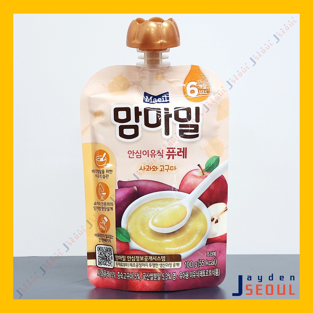 From KOREA Maeil MammaMeal KOREAN Baby Food Puree Porridge Instant