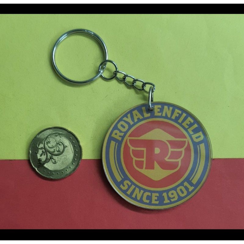 royal enfield keychain 2d | Shopee Malaysia