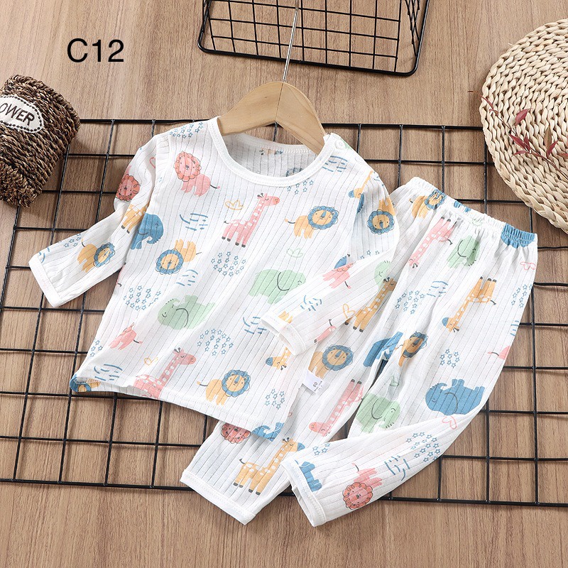 Baju tidur budak lelaki perempuan kids pajamas for boy and girl long ...