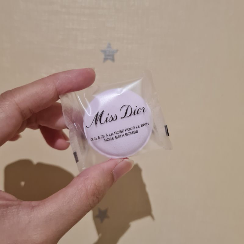 Ori] Miss Dior Rose Bath Bombs Millefiori Limited Edition 15g x