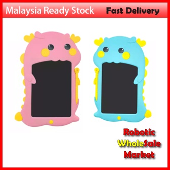 8.5 Cutie Dinosaur Cartoon Electric Board Stylus Lock Button Writing Board