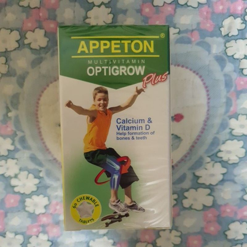 Appeton Multivitamin Optigrow Chewable Tablets 60s (Expiry Date09/2025