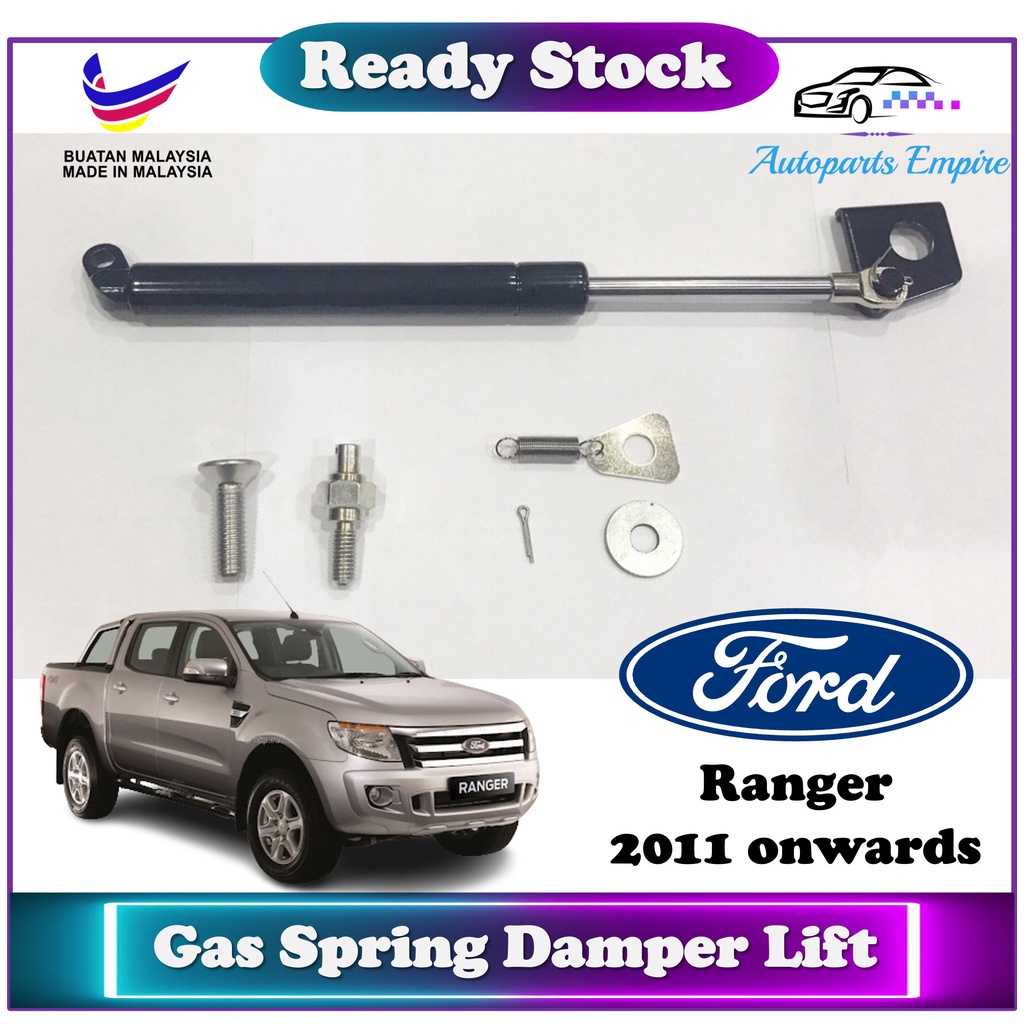 Ford Ranger 】 Gas Spring Damper Lift - Tailgate Gas Assist Slowdown ...