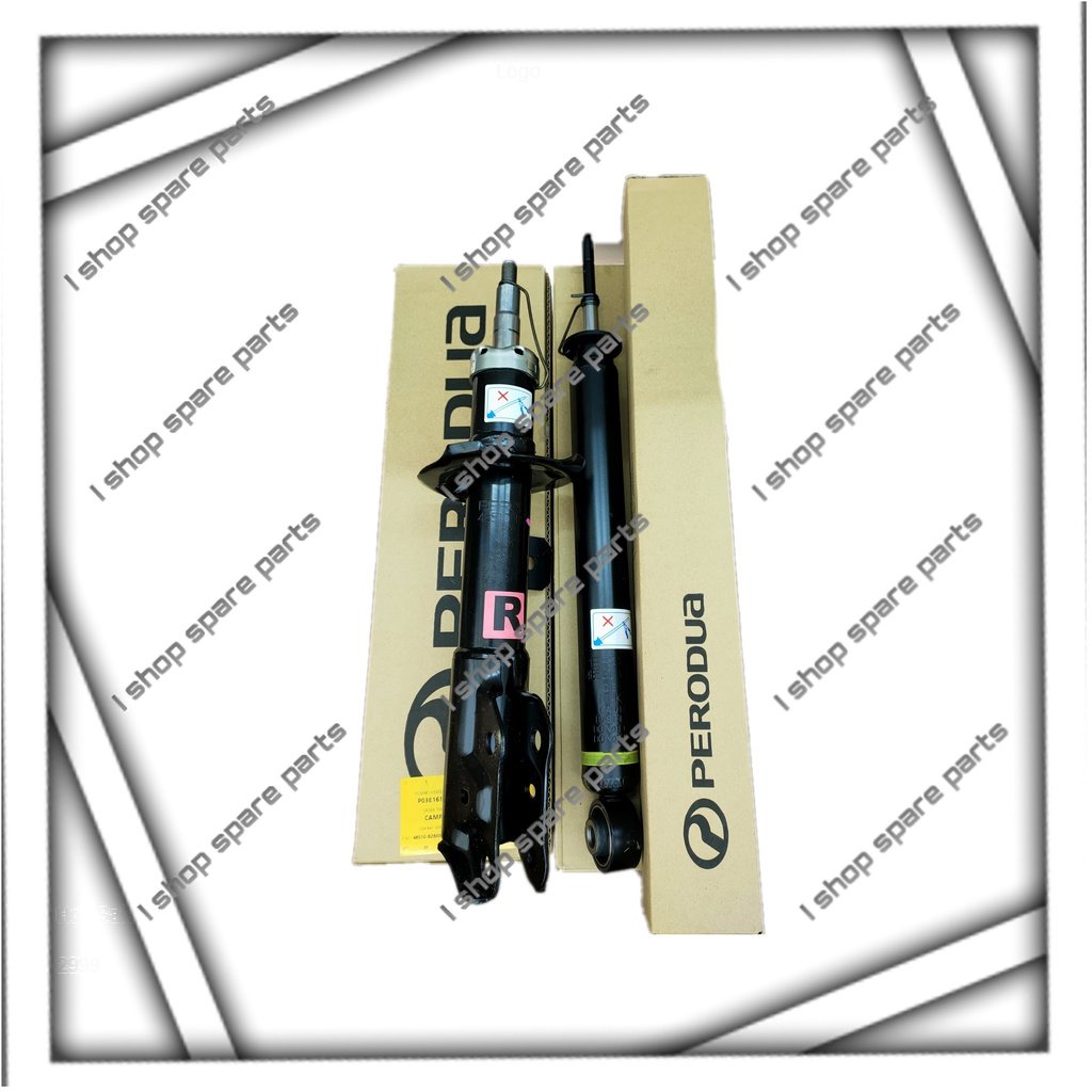 ORIGINAL PERODUA AXIA BEZZA ALL FRONT / REAR ABSORBER GAS SET @2PCS ...