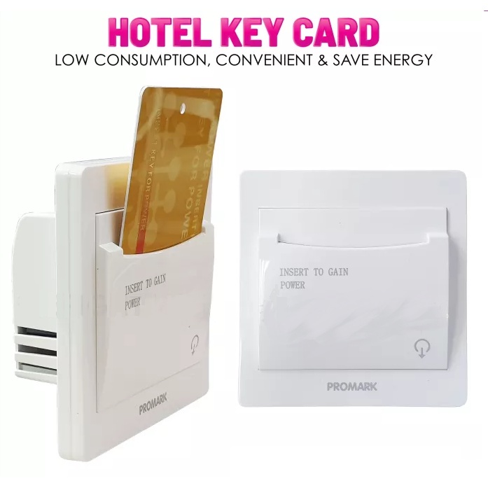 PROMARK Key Card Switch/Power Switch for Hotels or Homestay | Shopee ...