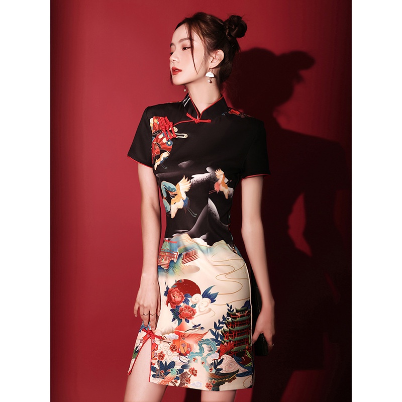 daidai (Ready Stock) Women Cheongsam Cheong Sam Qi Pao Chinese New Year ...
