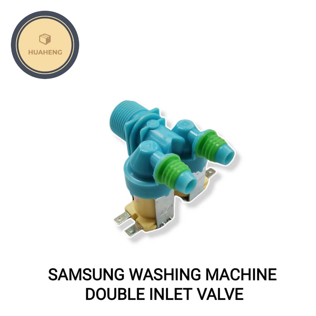 SAMSUNG WASHING MACHINE DOUBLE WATER INLET VALVE FEED VALVE DC62-00311C ...