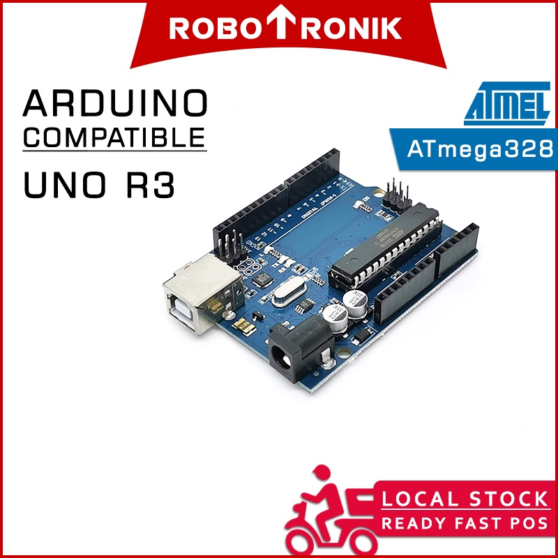 UNO R3 ATmega328 - Micro-controller Development Board - Atmega8U2 USB ...