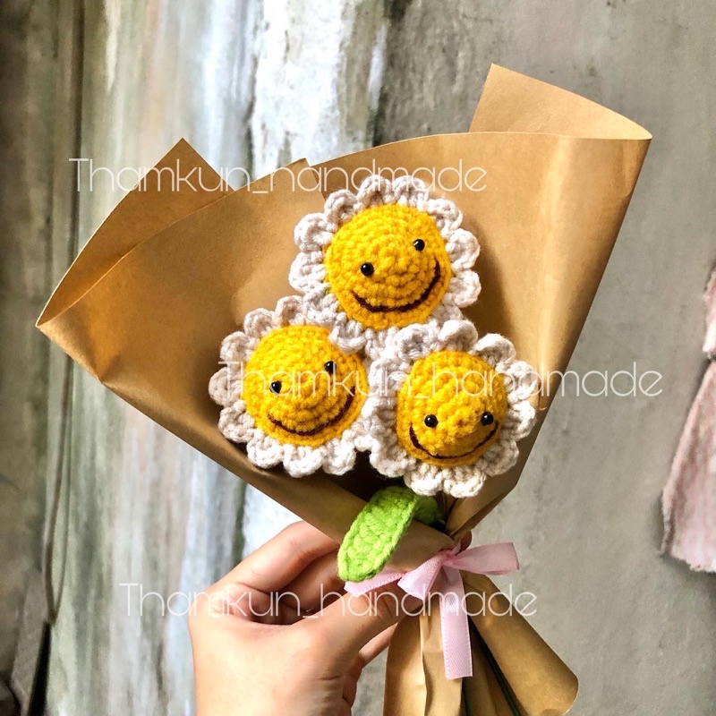 Handmade smiley face flower | Shopee Malaysia