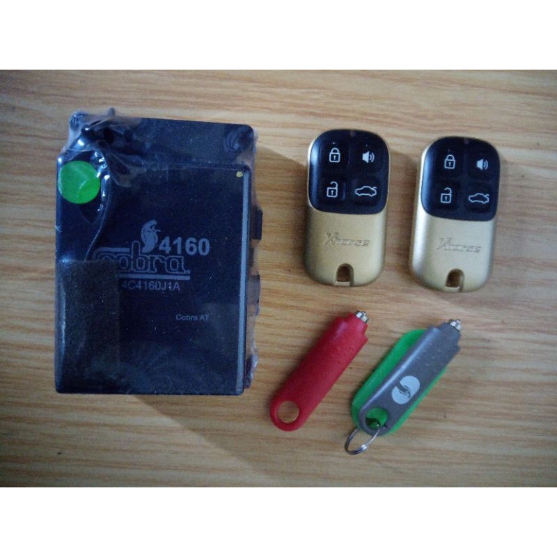 ORIGINAL COBRA ALARM SYSTEM 4160 TOYOTA HILUX, INNOVA, VIOS NCP42 ...