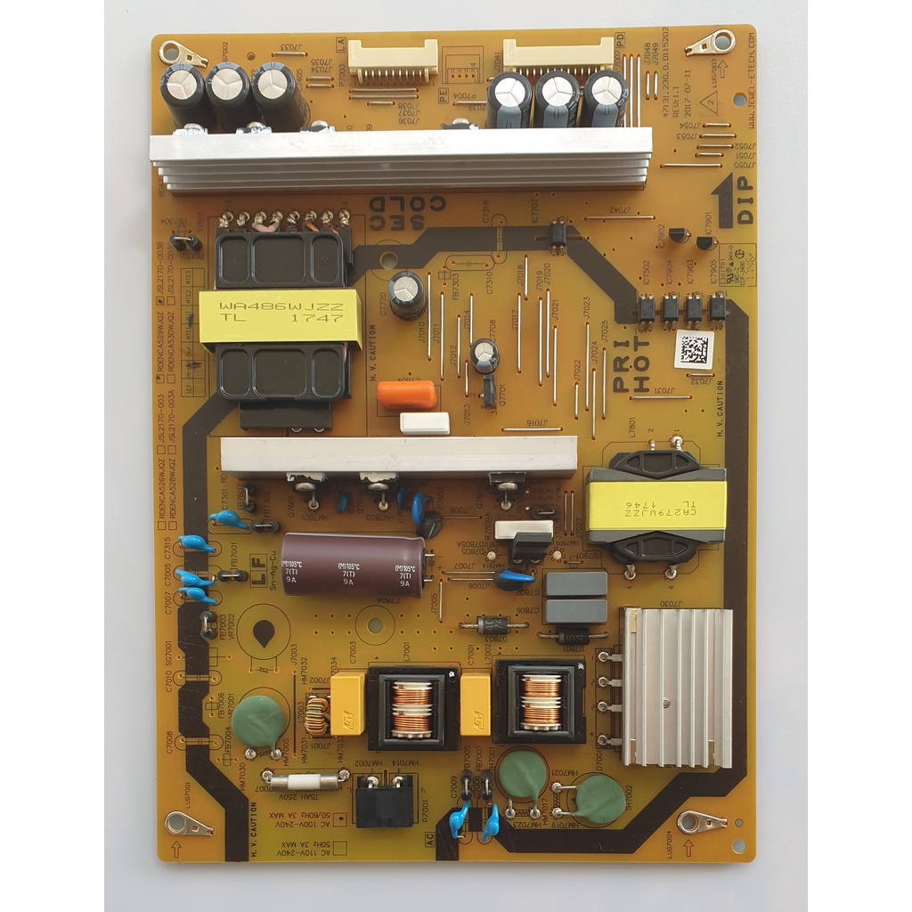 SHARP LED TV 50'' POWER BOARD MODEL # LC50UA6500X | Shopee Malaysia